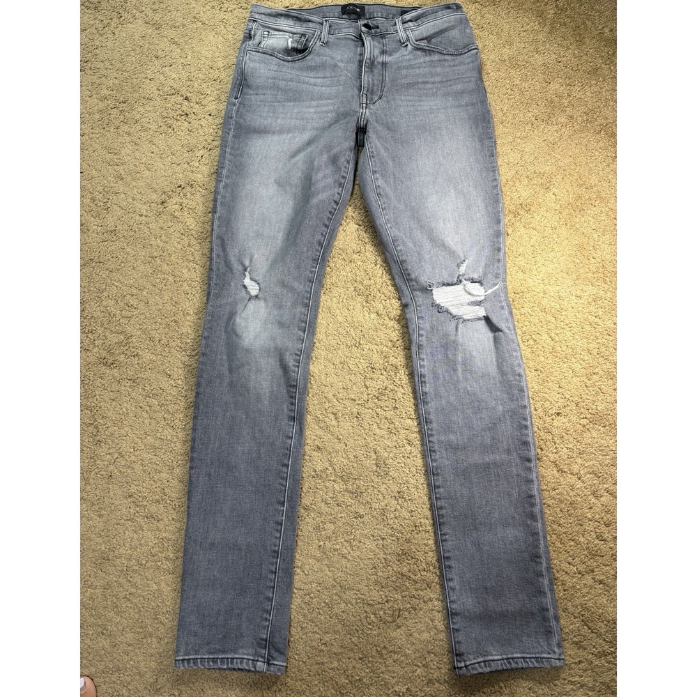 Joe's Jeans Legend Skinny Fit Jeans Men 31 Castel Gray Distressed Grunge Punk